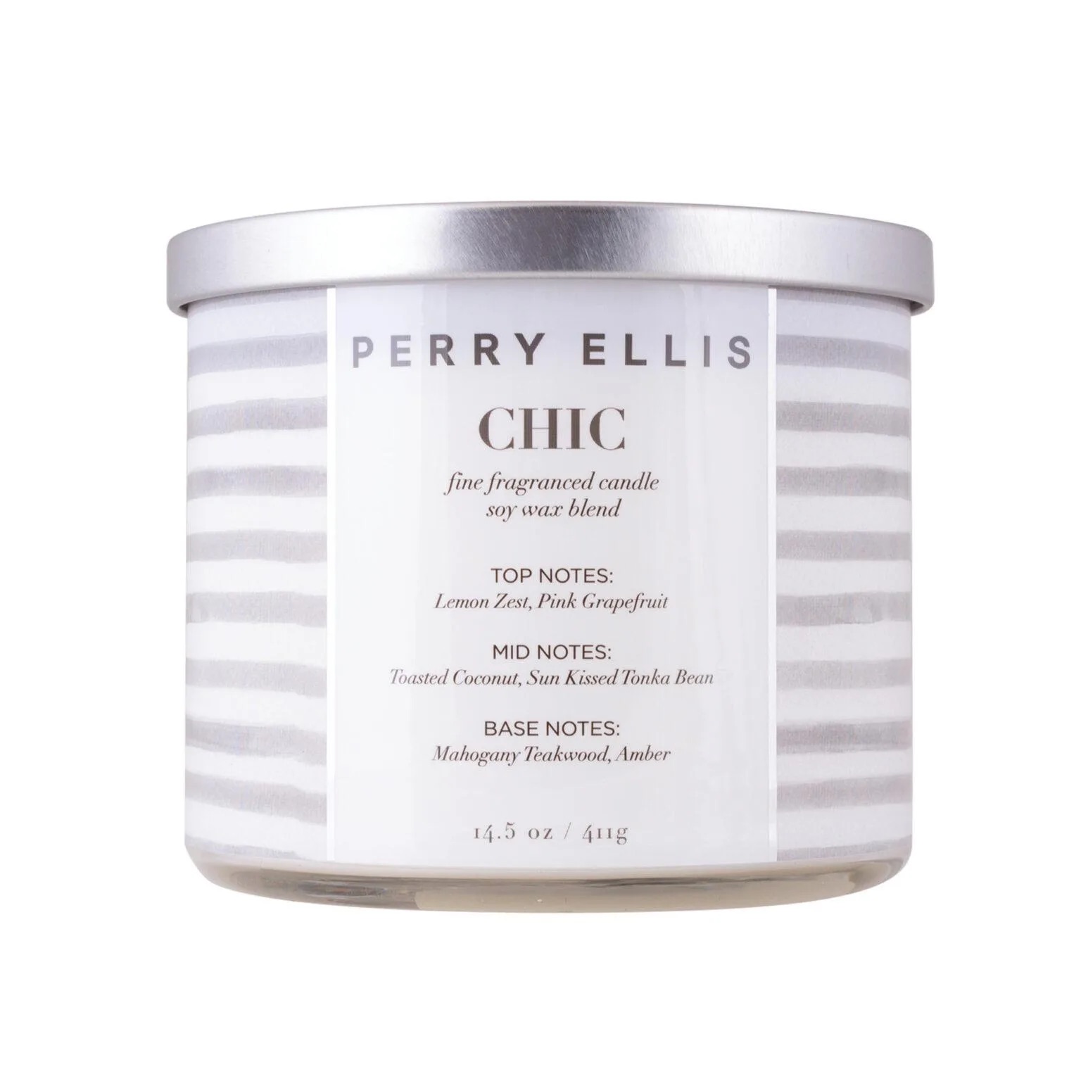 Perry Ellis Chic Candle – 14.5Oz